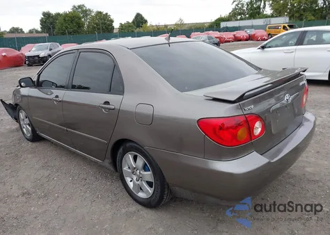 2004 Toyota Corolla S из США, поврежденный, VIN 2T1BR32E54C176627